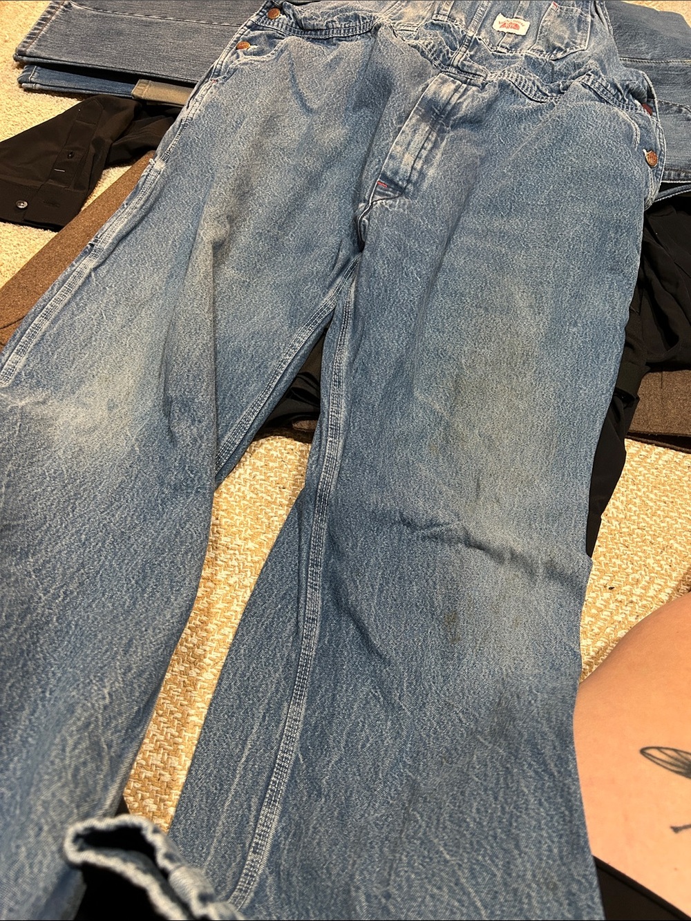 Men's Round House Overalls - Picture 2 of 4